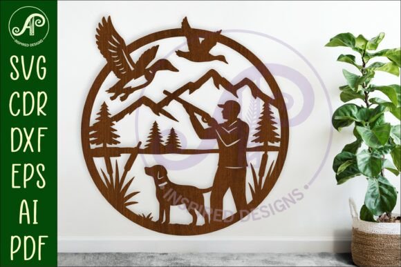 Create Stunning Decor with a Ducking Hunting Wall Art Sign Template