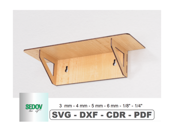 Laser Cut Wall Floating Shelf: A Stylish DIY Project