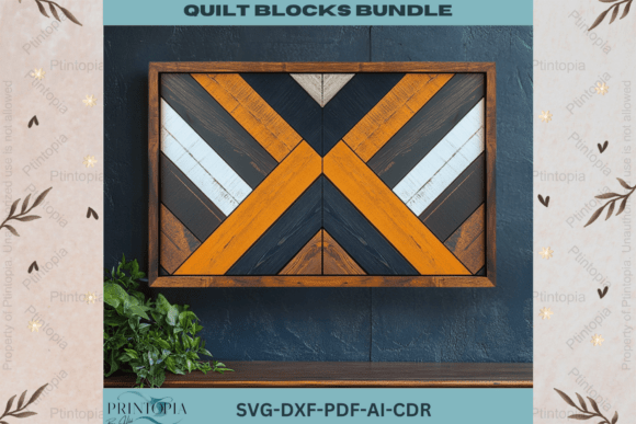 Quilt Art Patterns 280: Geometric Laser Cut Designs