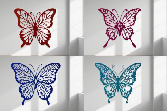 Stunning Butterfly Laser Cut Wall Art SVG Bundle